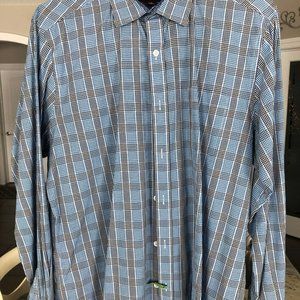 Johnston & Murphy LS button down shirt
